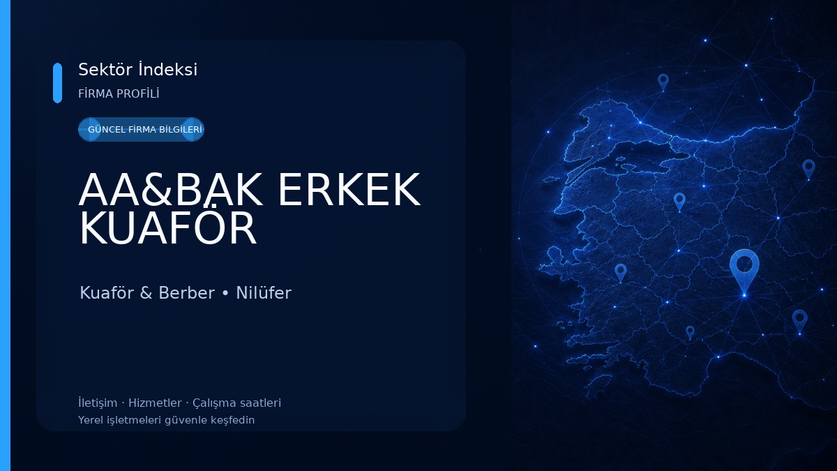 AA&BAK ERKEK KUAFÖR 