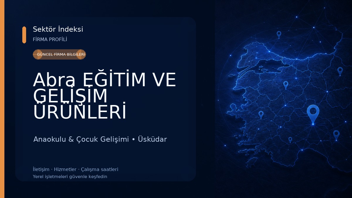 Abra EĞİTİM VE GELİŞİM ÜRÜNLERİ