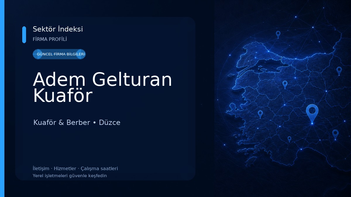 Adem Gelturan Kuaför