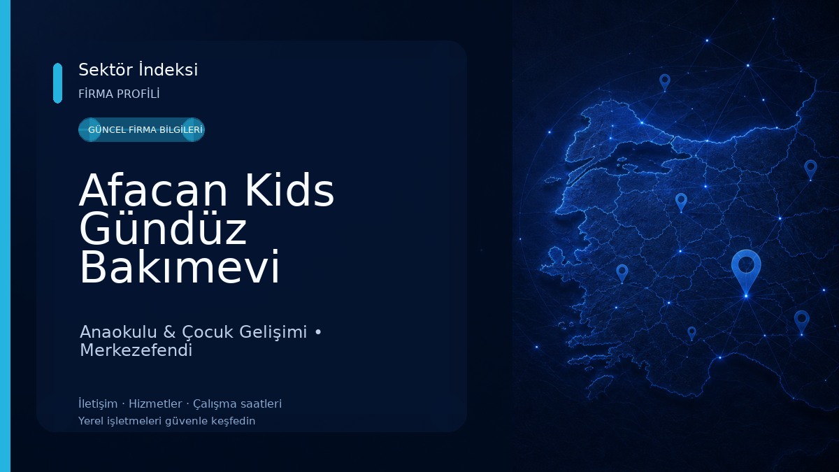 Afacan Kids Gündüz Bakımevi
