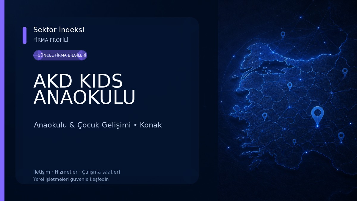 AKD KIDS ANAOKULU Anaokulu & Çocuk Gelişimi