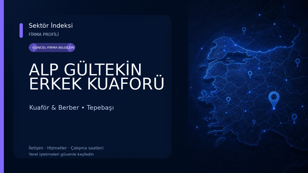 ALP GÜLTEKİN ERKEK KUAFORÜ Kuaför & Berber