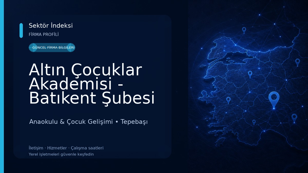 Altın Çocuklar Akademisi - Batıkent Şubesi