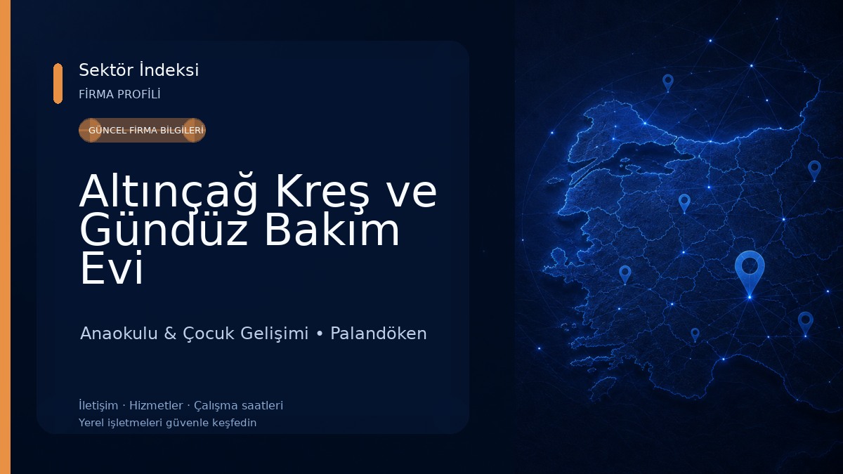 Altınçağ Kreş ve Gündüz Bakım Evi Anaokulu & Çocuk Gelişimi