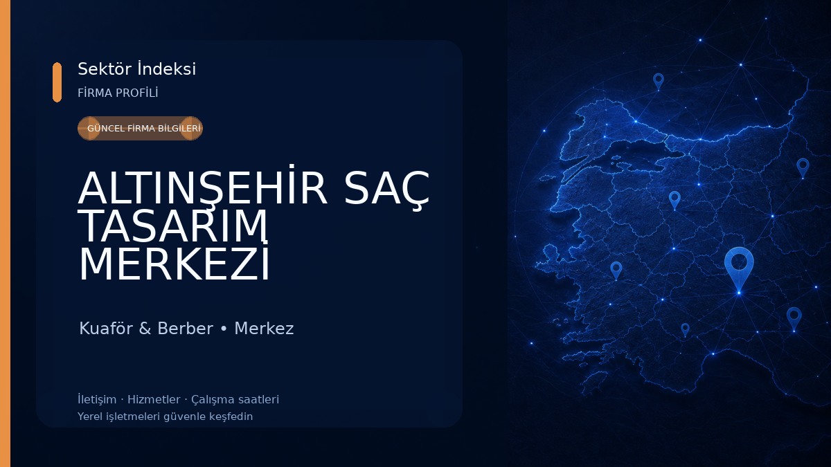 ALTINŞEHİR SAÇ TASARIM MERKEZİ