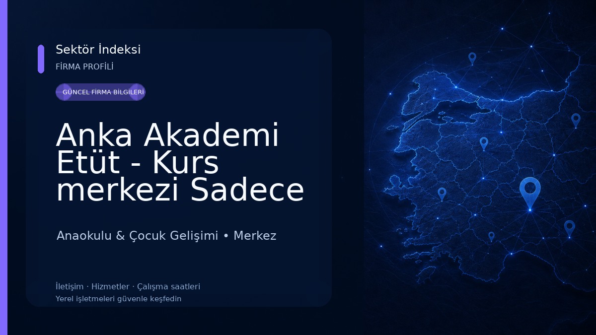 Anka Akademi Etüt - Kurs merkezi Sadece ilkokul ve ortaokul öğrencilerine özel ( Çocuk Kulübü) Anaokulu & Çocuk Gelişimi