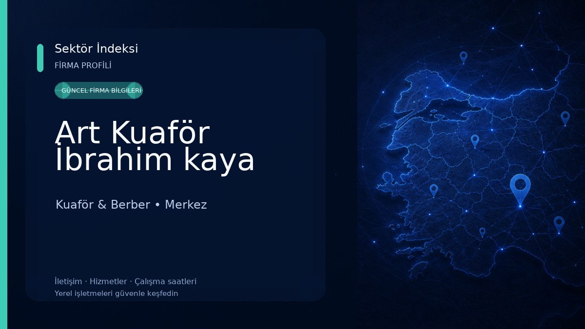Art Kuaför İbrahim kaya Kuaför & Berber