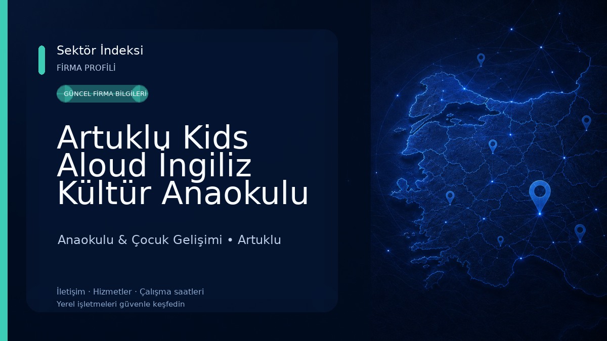 Artuklu Kids Aloud İngiliz Kültür Anaokulu Anaokulu & Çocuk Gelişimi