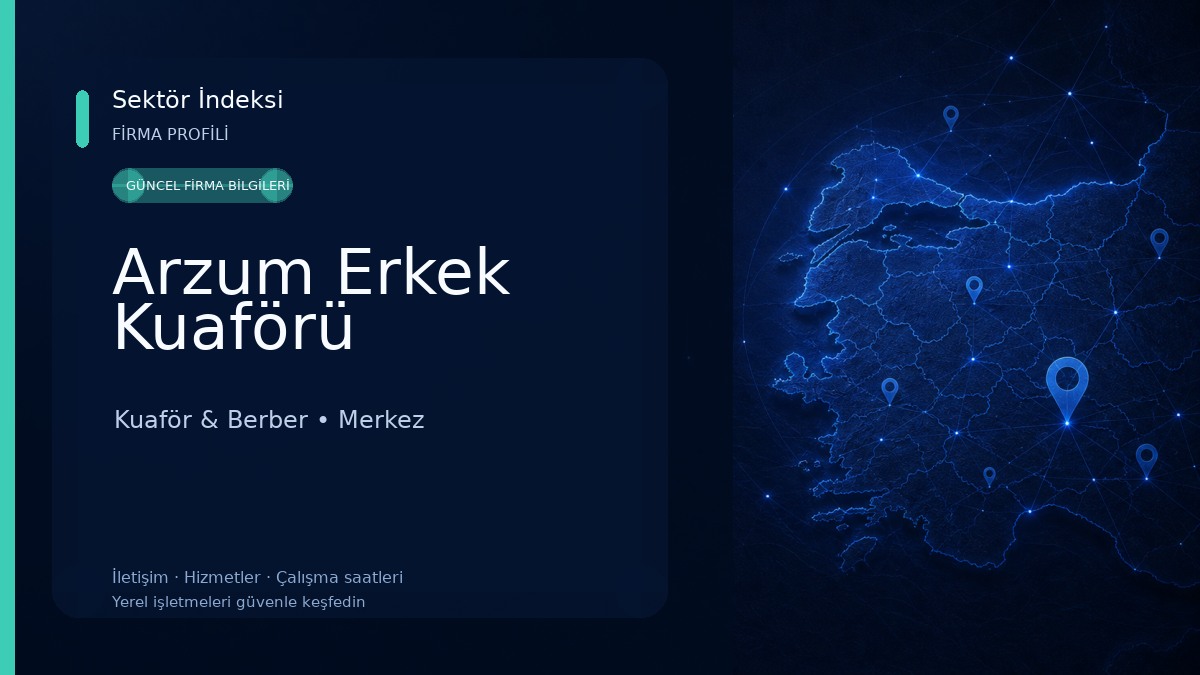Arzum Erkek Kuaförü 