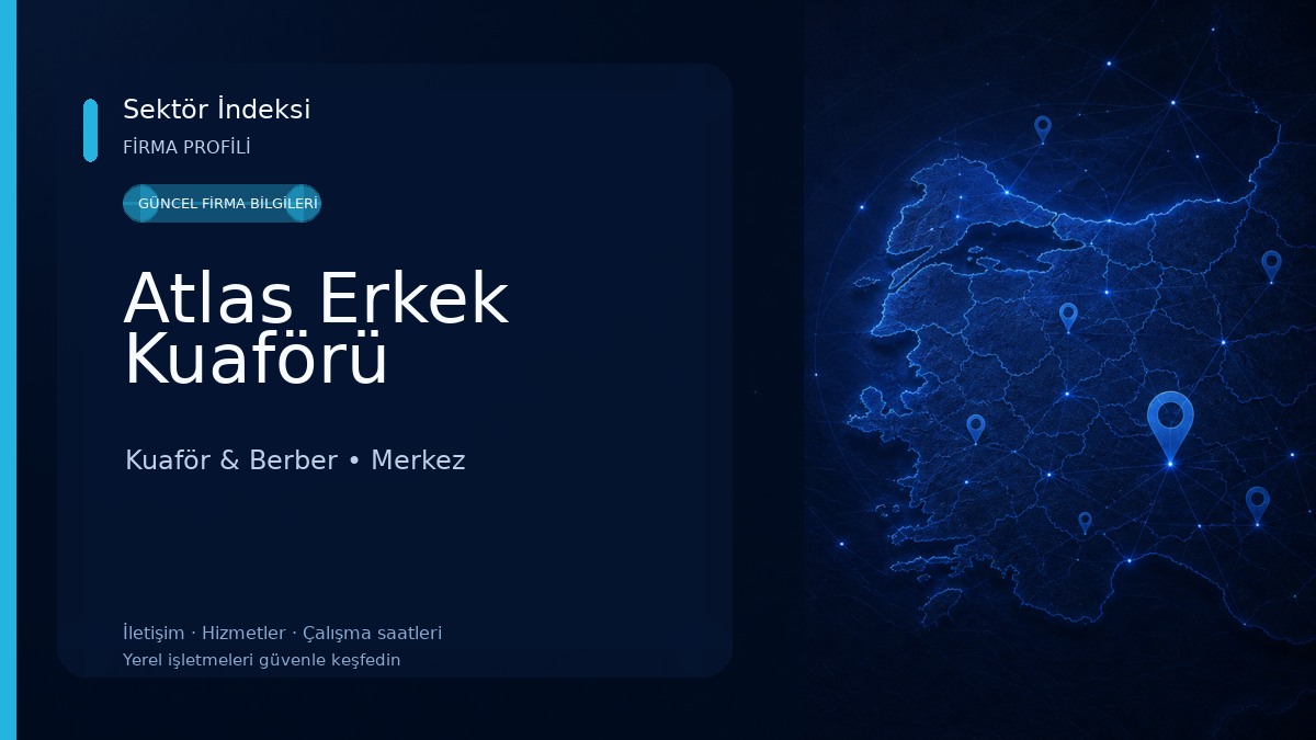 Atlas Erkek Kuaförü Kuaför & Berber