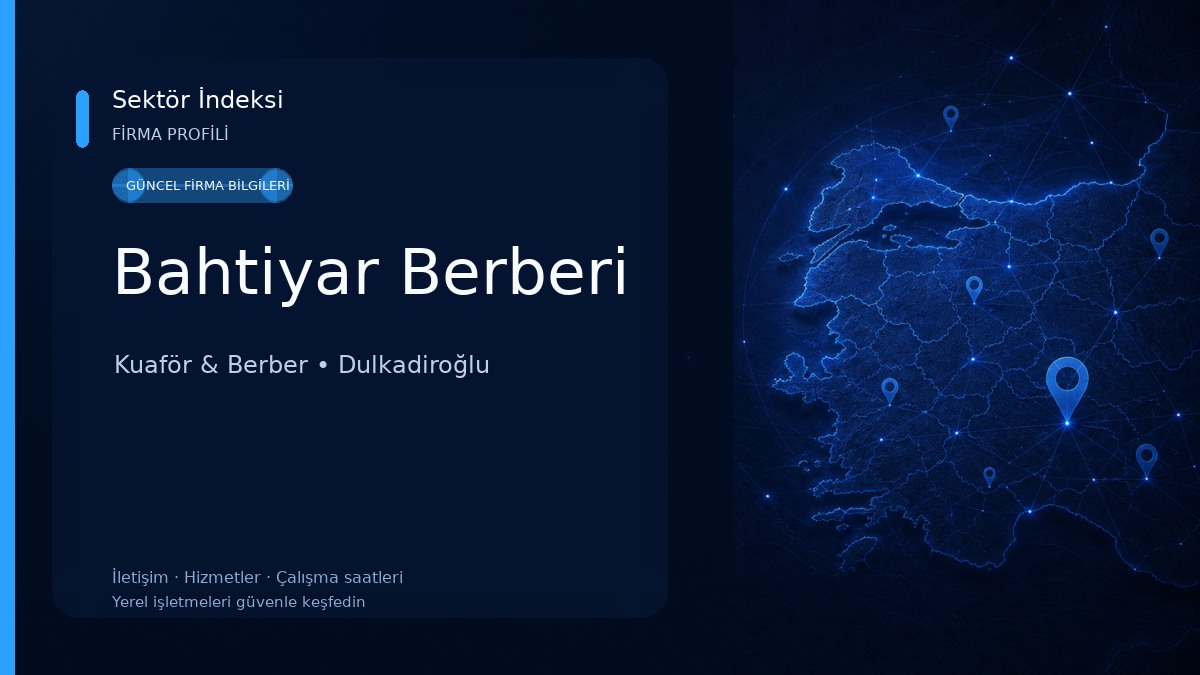 Bahtiyar Berberi Kuaför & Berber