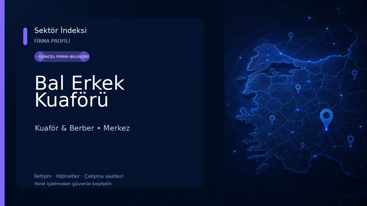 Bal Erkek Kuaförü 