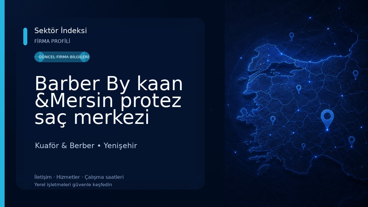 Barber By kaan &Mersin protez saç merkezi Kuaför & Berber