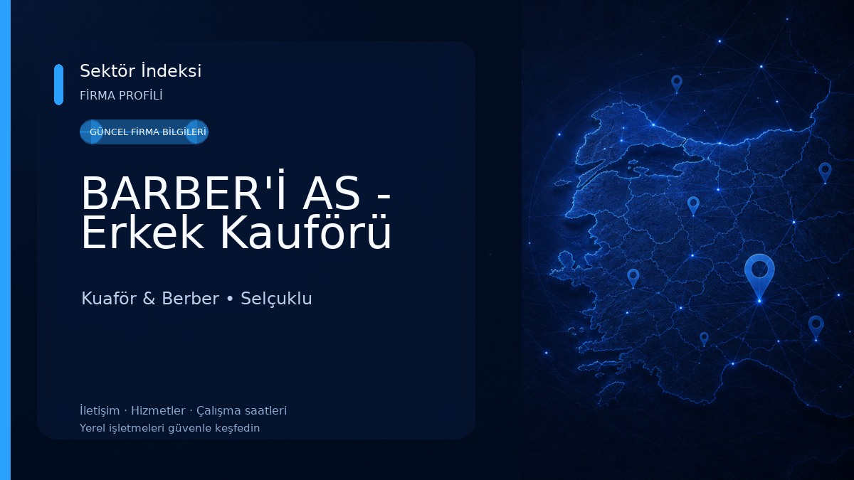 BARBER'İ AS - Erkek Kauförü Kuaför & Berber
