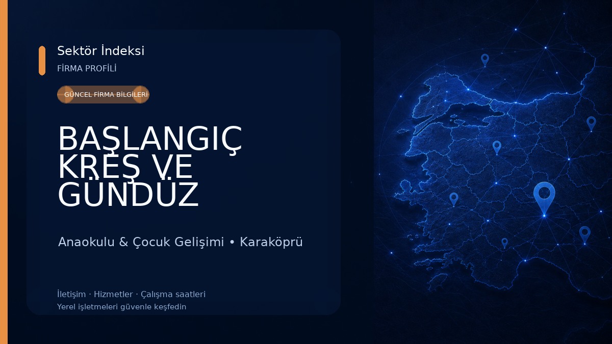 BAŞLANGIÇ KREŞ VE GÜNDÜZ BAKIMEVİ
