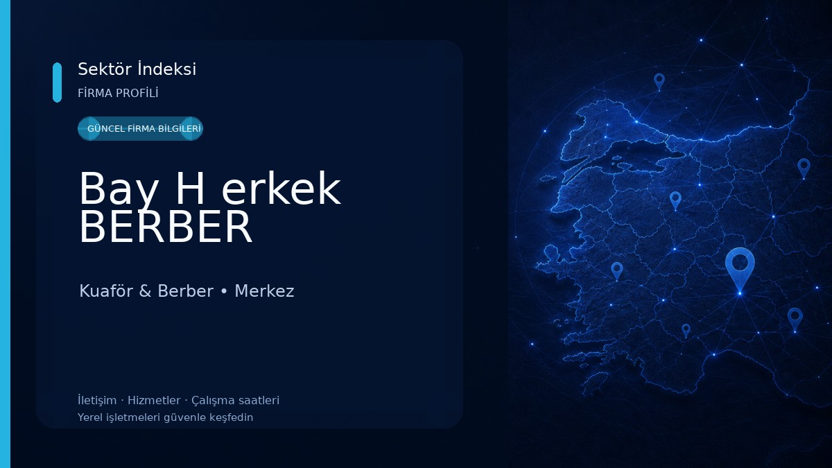 Bay H erkek BERBER Kuaför & Berber
