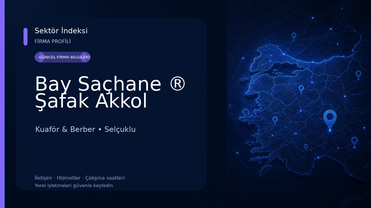 Bay Saçhane ® Şafak Akkol Kuaför & Berber