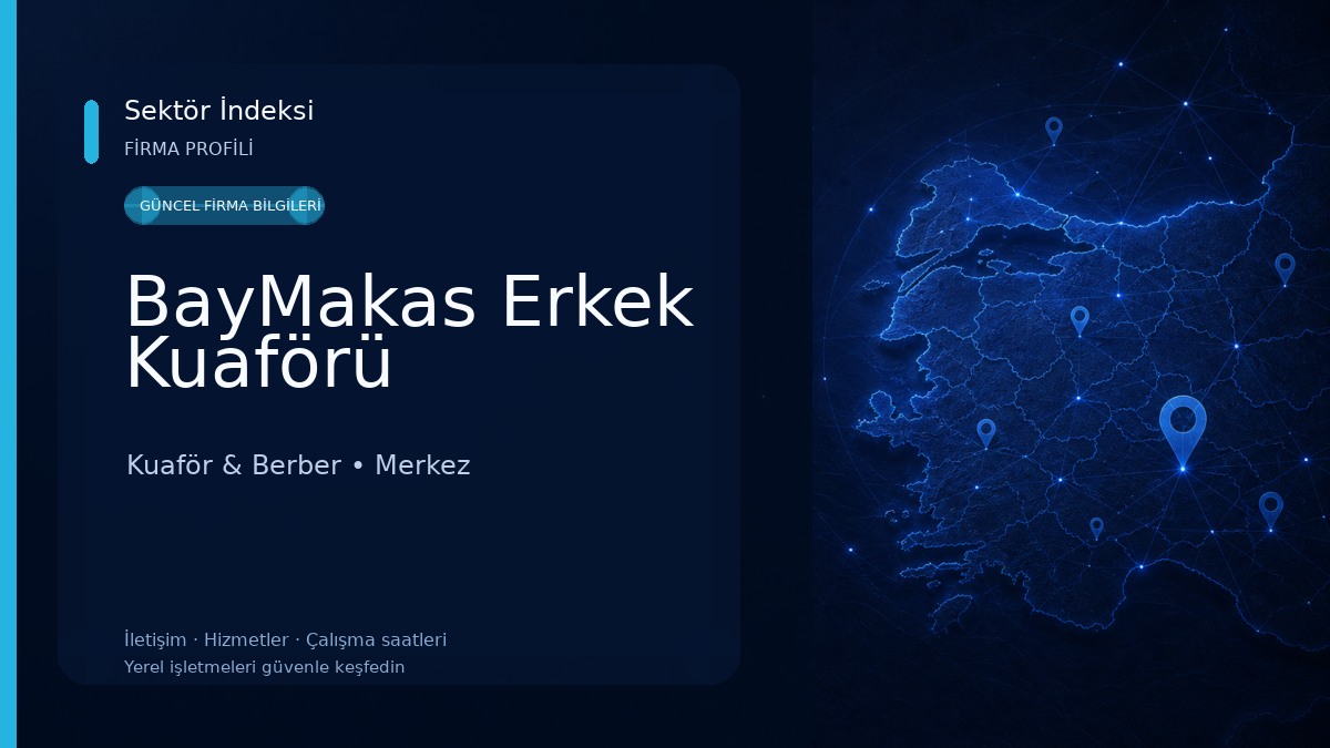 BayMakas Erkek Kuaförü