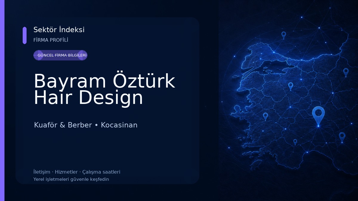 Bayram Öztürk Hair Design 