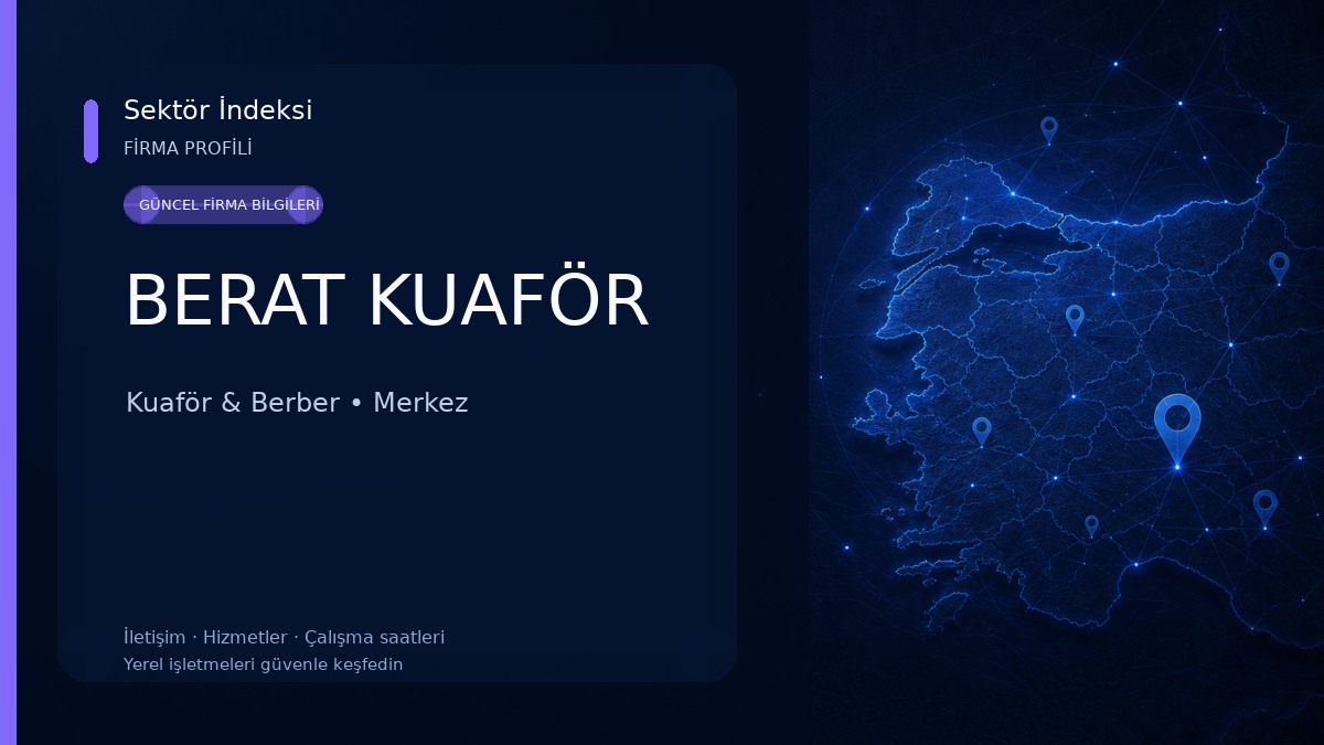 BERAT KUAFÖR