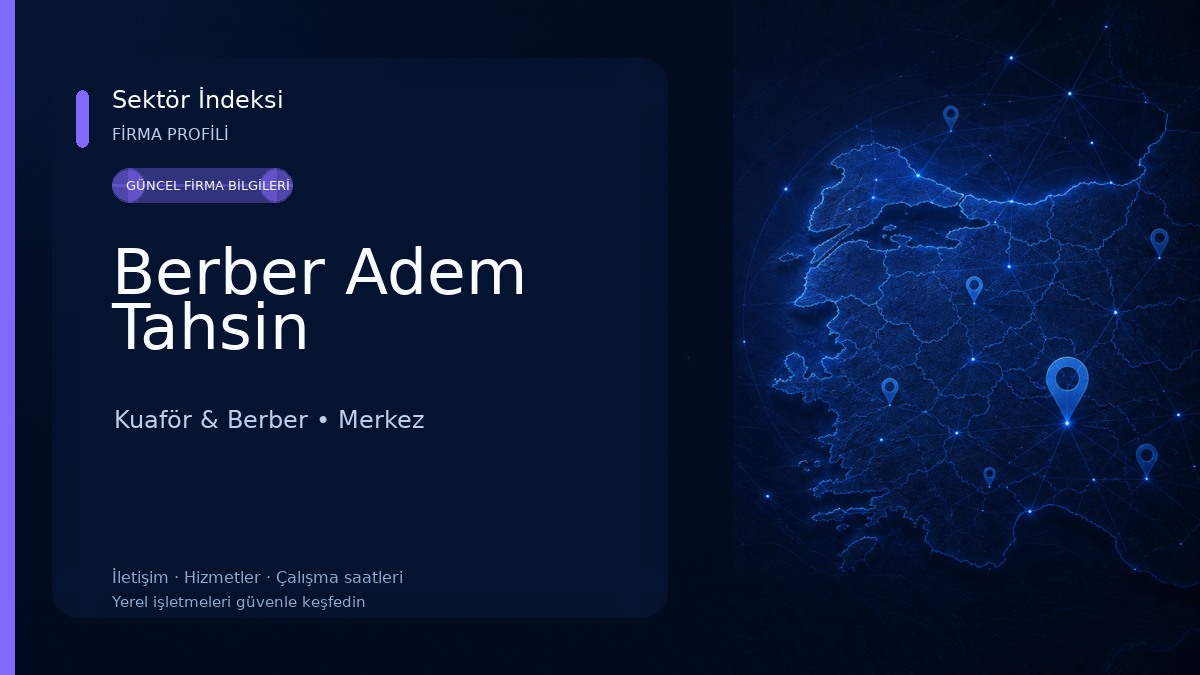 Berber Adem Tahsin