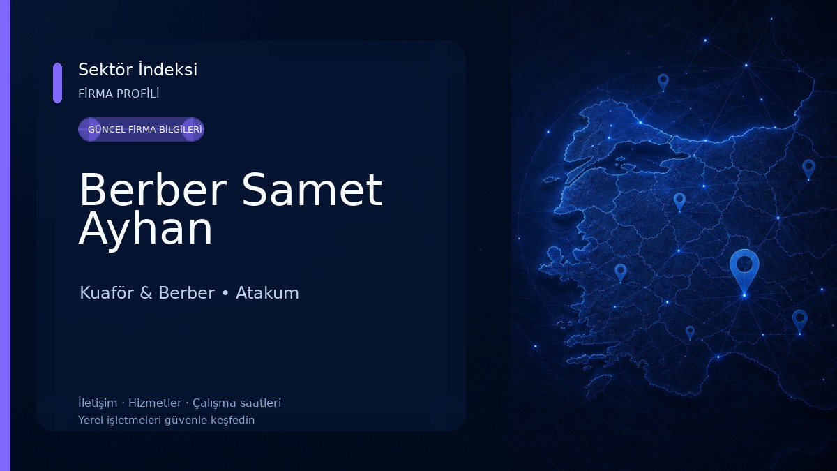 Berber Samet Ayhan Kuaför & Berber