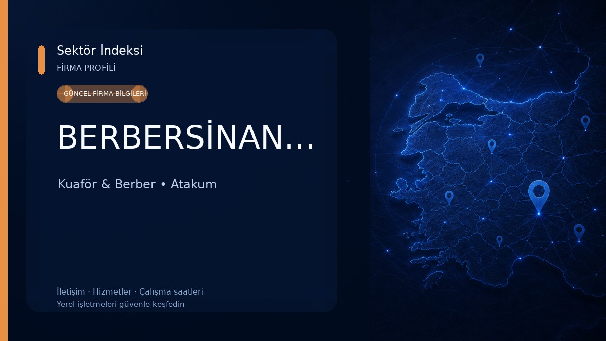 BERBERSİNANSAĞLAM Kuaför & Berber