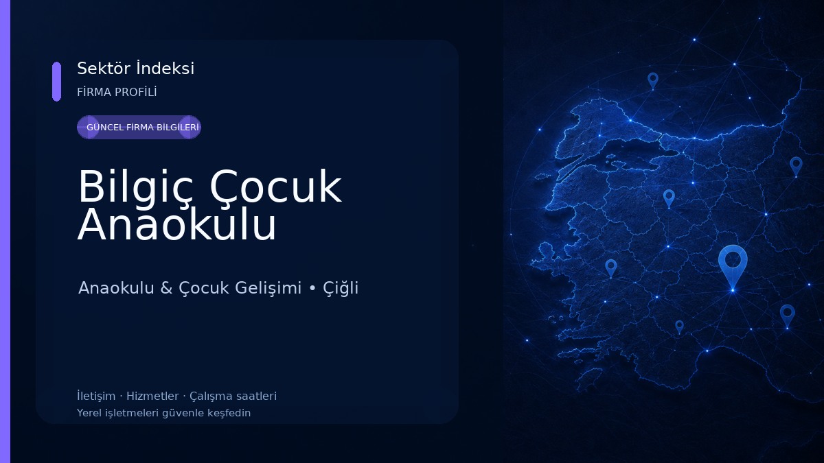 Bilgiç Çocuk Anaokulu Anaokulu & Çocuk Gelişimi
