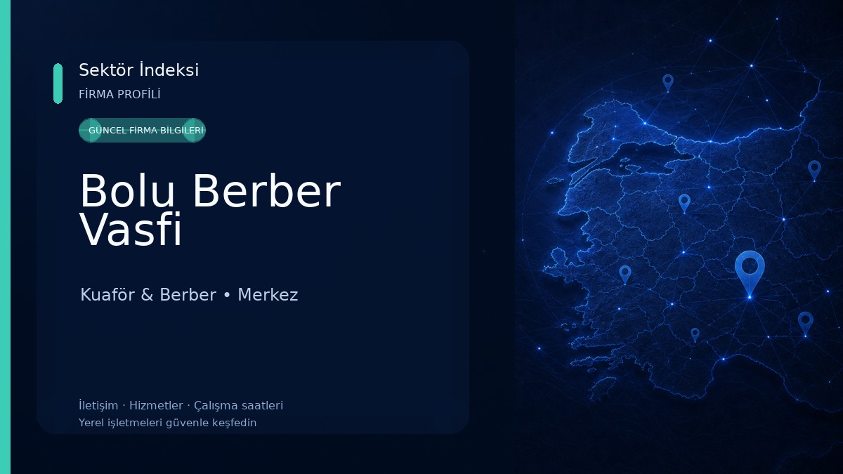 Bolu Berber Vasfi Kuaför & Berber