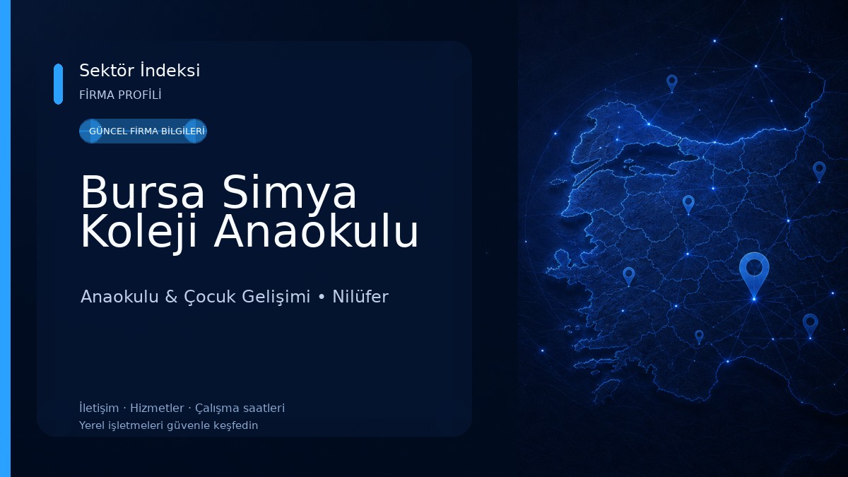 Bursa Simya Koleji Anaokulu Anaokulu & Çocuk Gelişimi