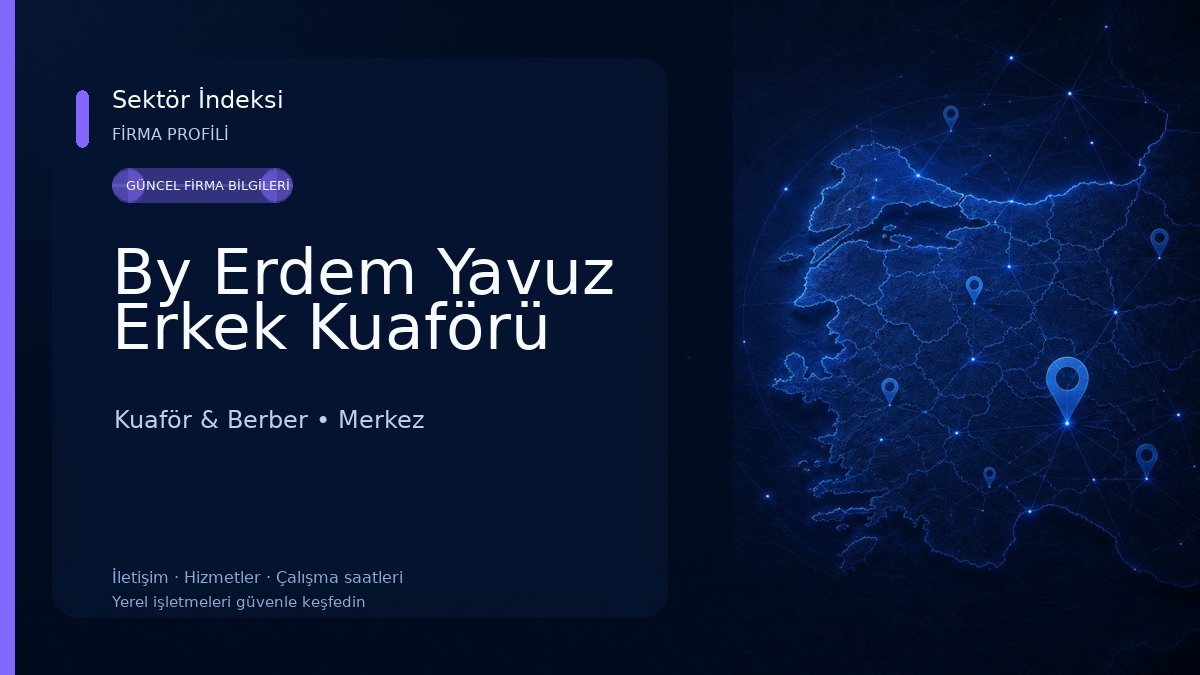 By Erdem Yavuz Erkek Kuaförü
