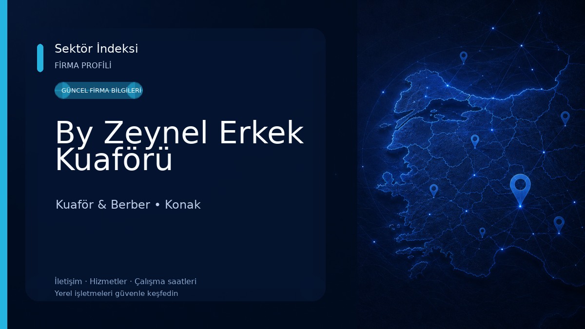 By Zeynel Erkek Kuaförü Kuaför & Berber