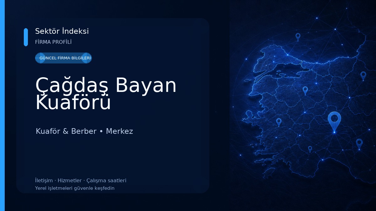 Çağdaş Bayan Kuaförü