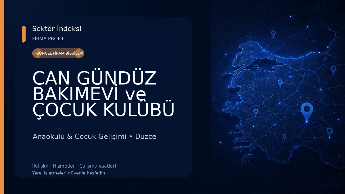 CAN GÜNDÜZ BAKIMEVİ ve ÇOCUK KULÜBÜ Anaokulu & Çocuk Gelişimi