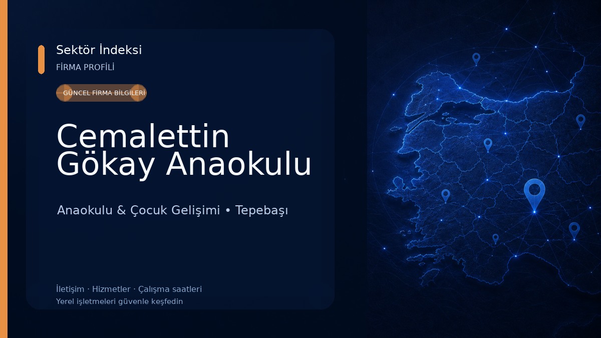 Cemalettin Gökay Anaokulu Anaokulu & Çocuk Gelişimi