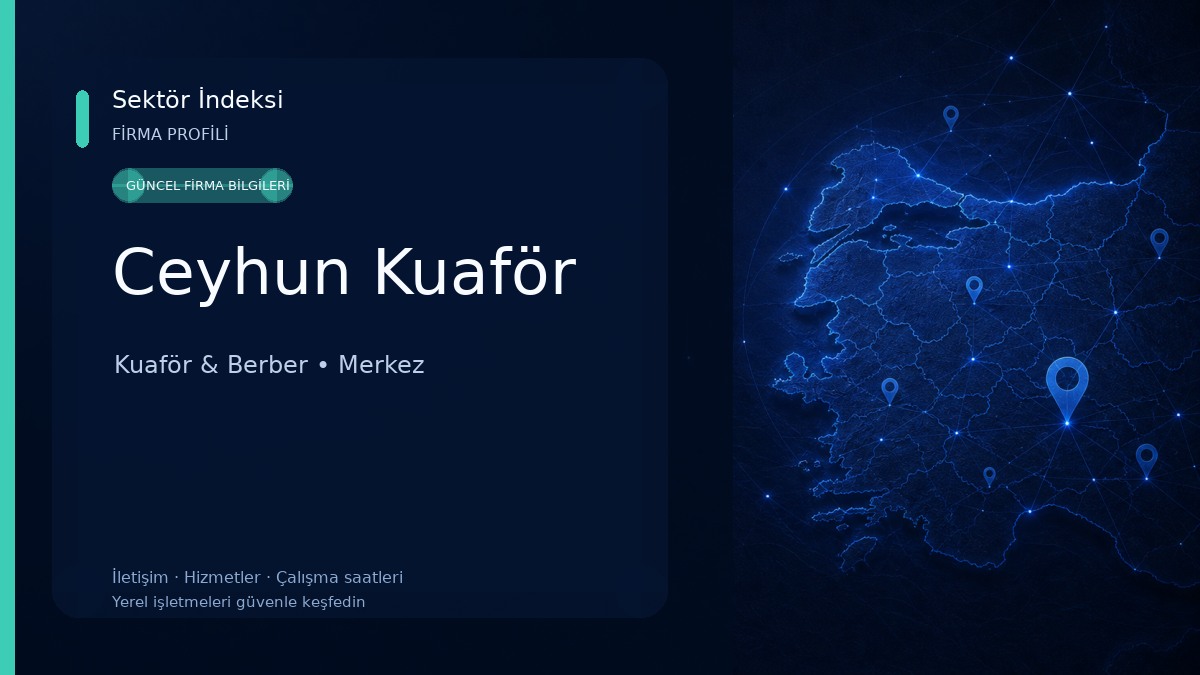 Ceyhun Kuaför Kuaför & Berber