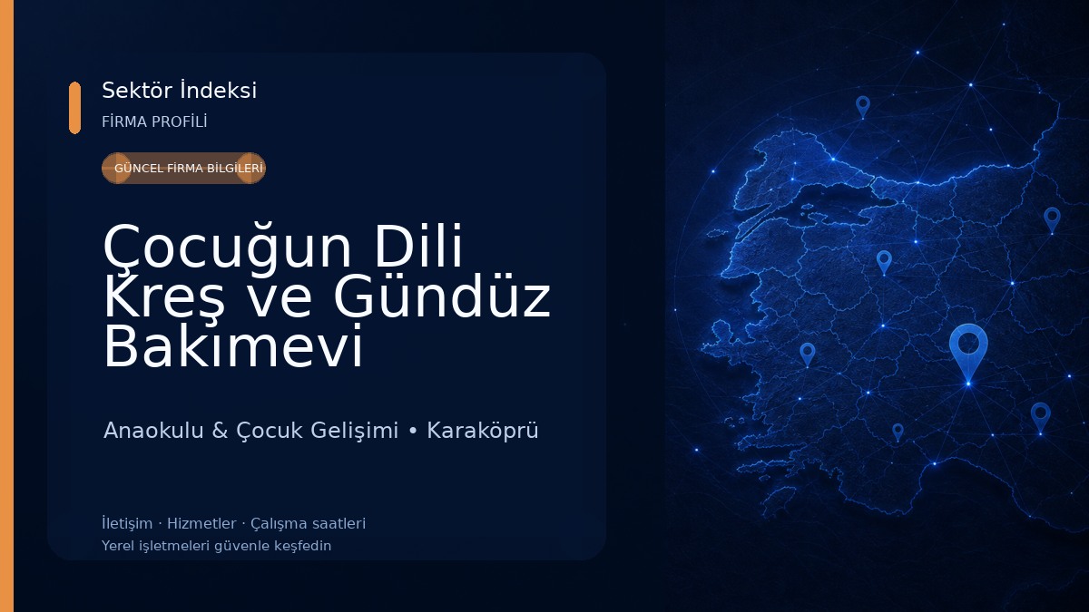Çocuğun Dili Kreş ve Gündüz Bakımevi 