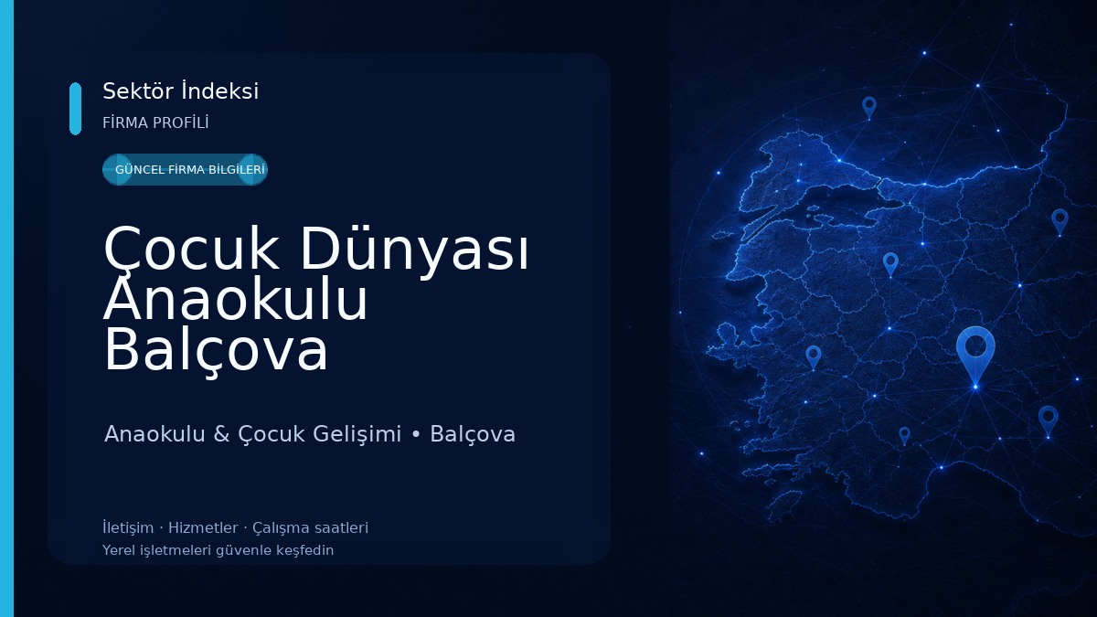 Çocuk Dünyası Anaokulu Balçova Anaokulu & Çocuk Gelişimi