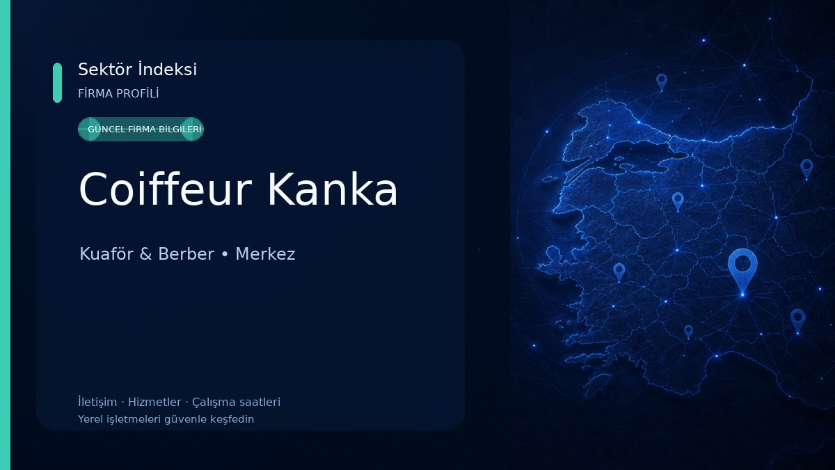 Coiffeur Kanka Kuaför & Berber
