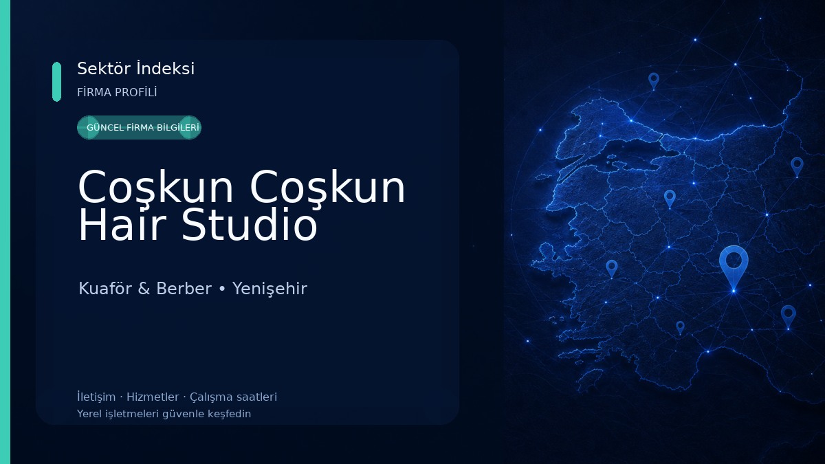 Coşkun Coşkun Hair Studio Kuaför & Berber