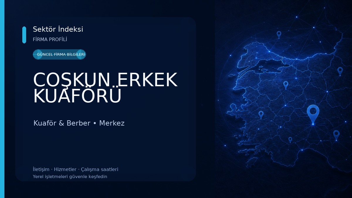 COŞKUN ERKEK KUAFÖRÜ