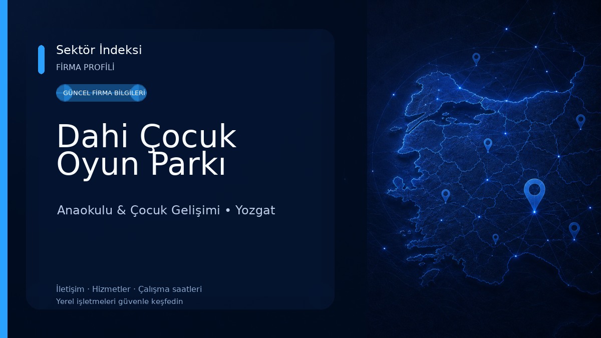 Dahi Çocuk Oyun Parkı 