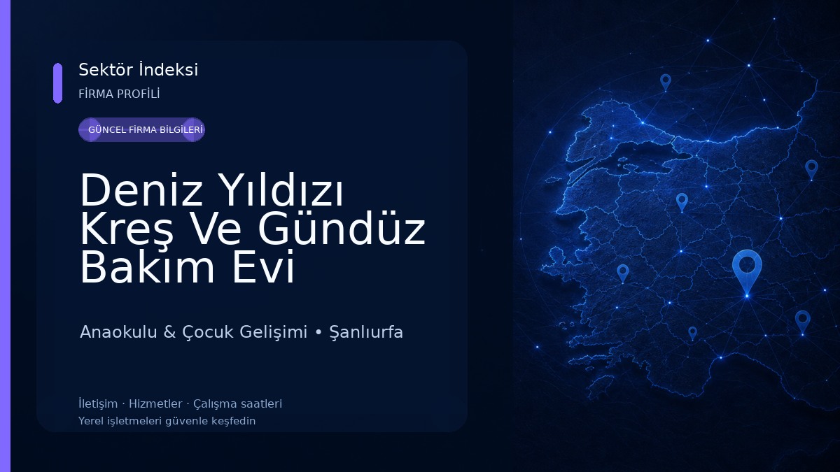 Deniz Yıldızı Kreş Ve Gündüz Bakım Evi Anaokulu & Çocuk Gelişimi