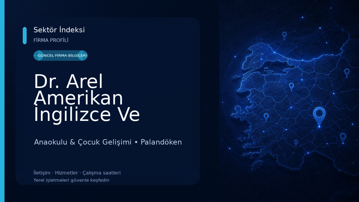 Dr. Arel Amerikan İngilizce Ve Montessori Kreş ve Okul Öncesi Eğitim Anaokulu & Çocuk Gelişimi