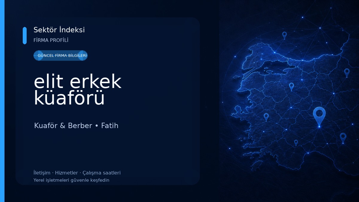 elit erkek küaförü Kuaför & Berber