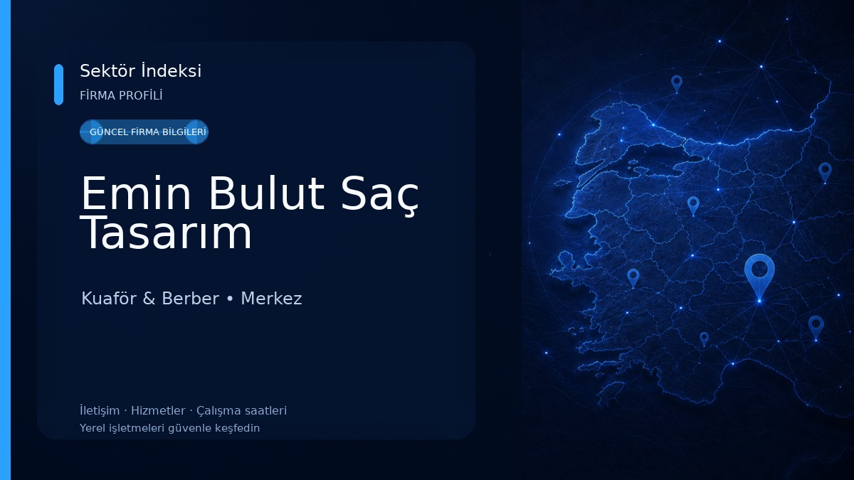 Emin Bulut Saç Tasarım 