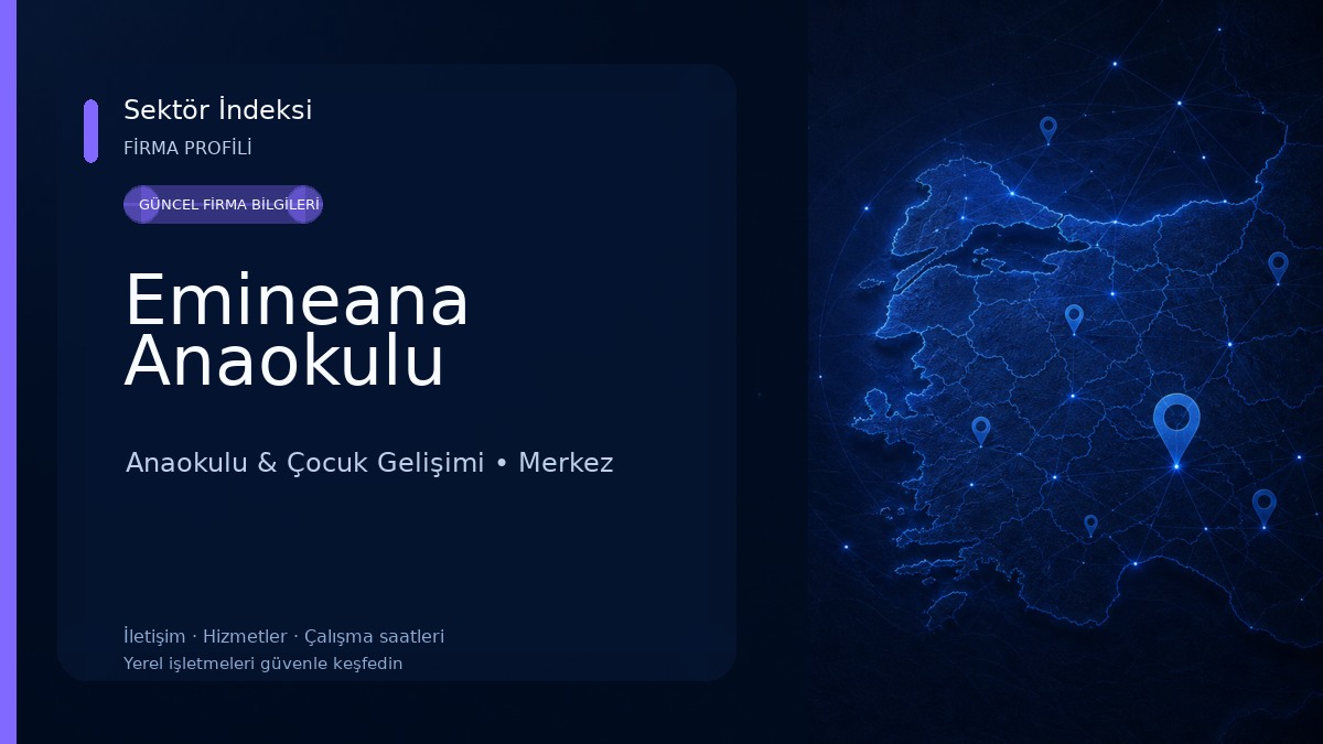 Emineana Anaokulu Anaokulu & Çocuk Gelişimi