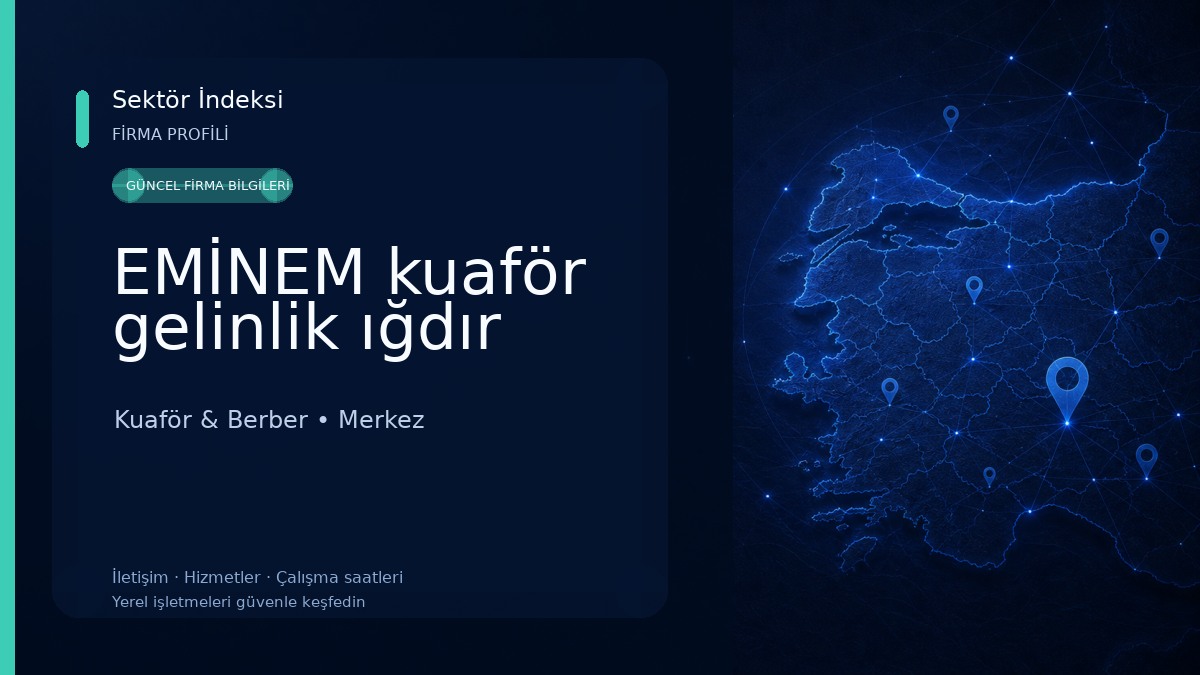 EMİNEM kuaför gelinlik ığdır Kuaför & Berber