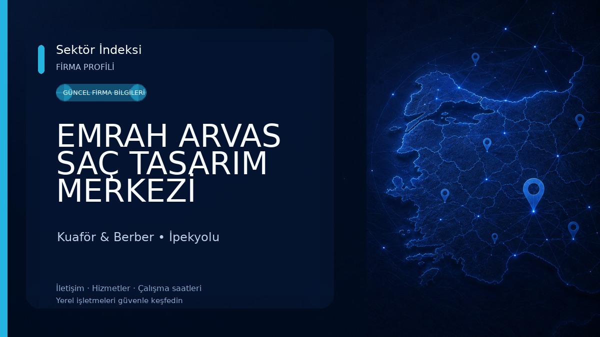 EMRAH ARVAS SAÇ TASARIM MERKEZİ