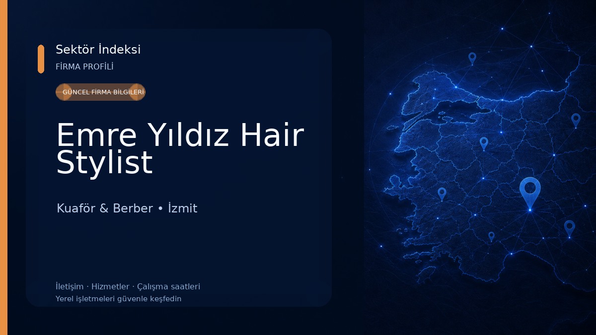 Emre Yıldız Hair Stylist 